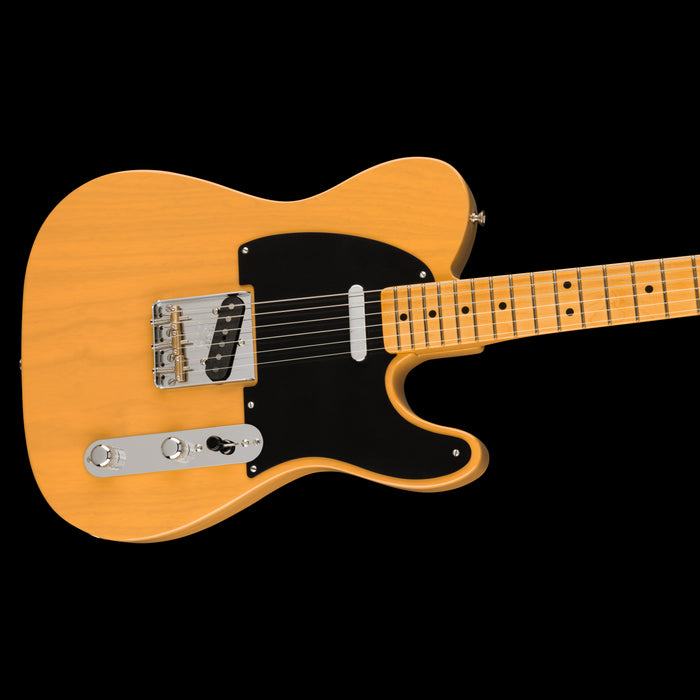 Fender American Vintage II 1951 Telecaster Butterscotch Blonde Closeup Body Right