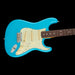 Fender American Professional II Stratocaster Rosewood Board Miami Blue Closeup Body Right