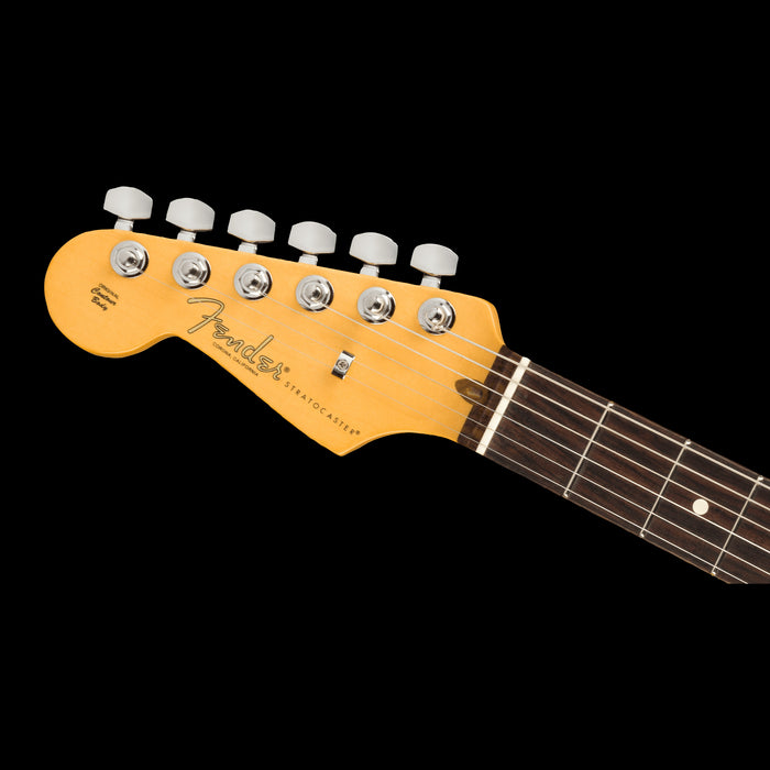 Fender American Professional II Stratocaster Left-Hand Dark Night Headstock