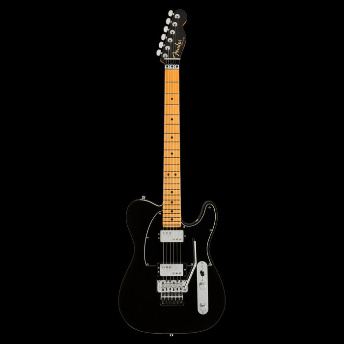 Fender Ultra Luxe Telecaster HH Floyd Rose Maple Mystic Black Front