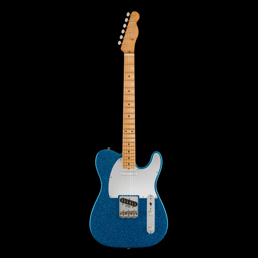 Fender Artist Series J Mascis Tele Maple Board Bottle Rocket Blue Flake Front