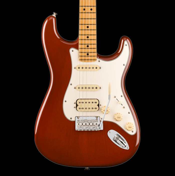 Fender Player II Stratocaster HSS Maple Board Transparent Mocha Burst (Chambered)  Front Crop