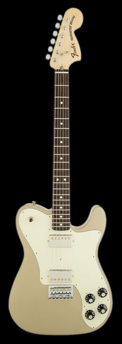 Fender Artist Series Chris Shiflett Telecaster Deluxe Shoreline Gold Rosewood Front