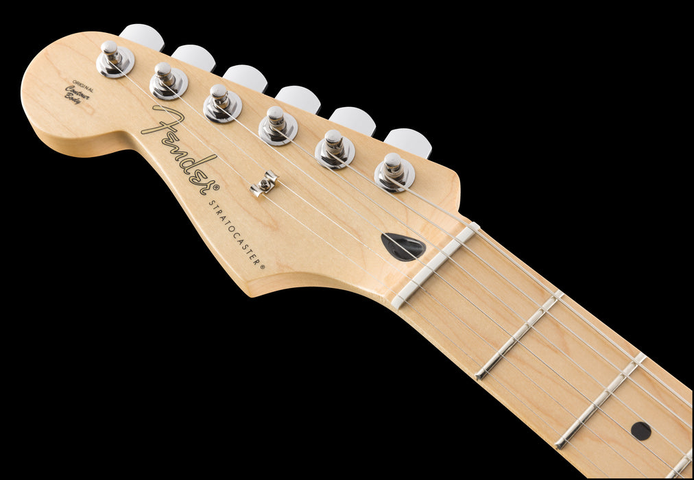 Fender Player Stratocaster Left-Handed Maple Fingerboard 3-Color Sunburst Headstock