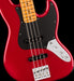 Fender American Ultra II Jazz Bass Maple Fingerboard Sinister Red Front Crop Angle