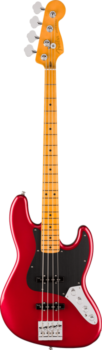 Fender American Ultra II Jazz Bass Maple Fingerboard Sinister Red With Case