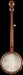 Fender PB-180E Banjo Walnut Fingerboard Natural Banjo Back