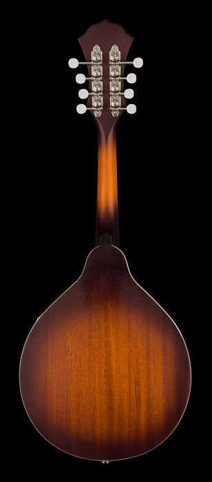 Fender PM-180E Mandolin Walnut Fingerboard Aged Cognac Burst Back