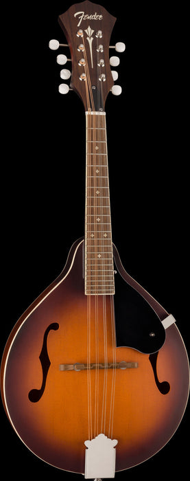 Fender PM-180E Mandolin Walnut Fingerboard Aged Cognac Burst Front