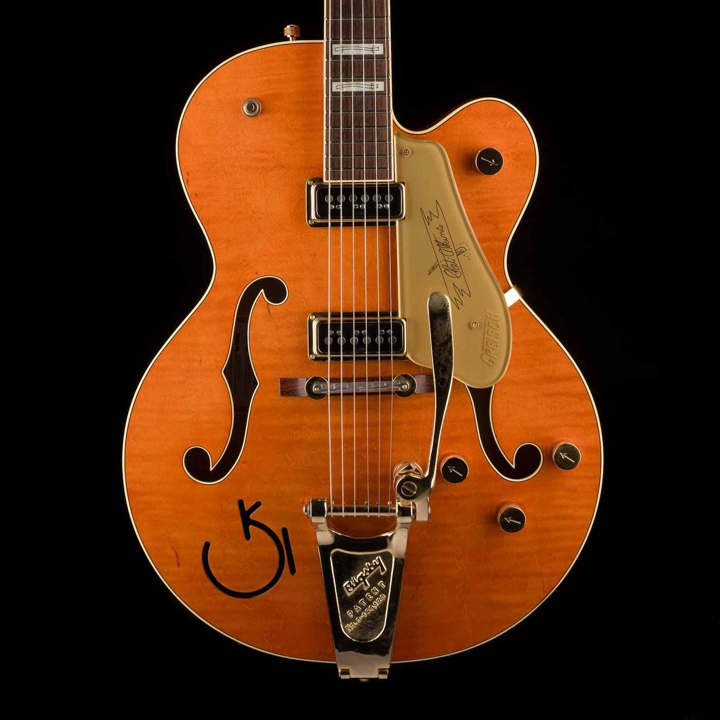 Used Gretsch G6120t 55 Vintage Select 55 Chet Atkins Hollow Vintage O — Truetone Music 6885