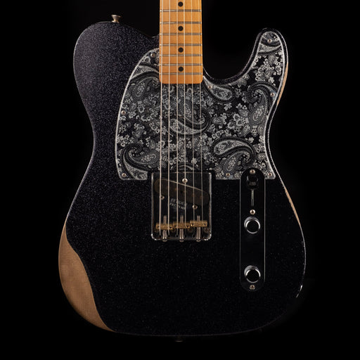 Used Fender Brad Paisley Road Worn Esquire Black Sparkle With Gig Bag