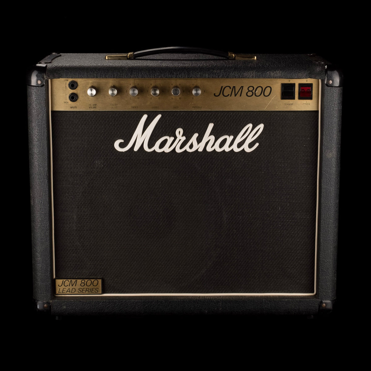 Vintage 1981 Marshall JCM 800(Model 4010) 1x12" 50-Watt Guitar Amp Com ...