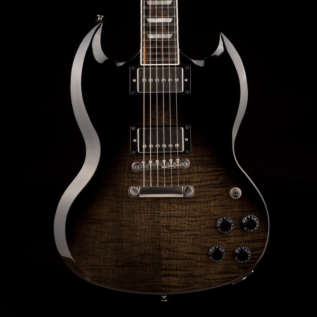 Epiphone SG Modern Figured Trans Black store