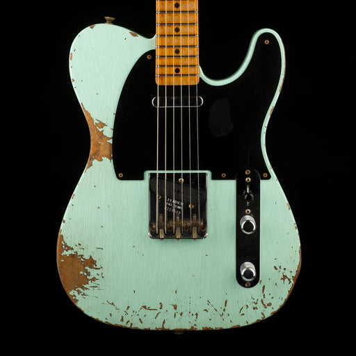 Pre Owned Fender Custom Shop 1952 Telecaster Heavy Relic Surf Green with OHSC