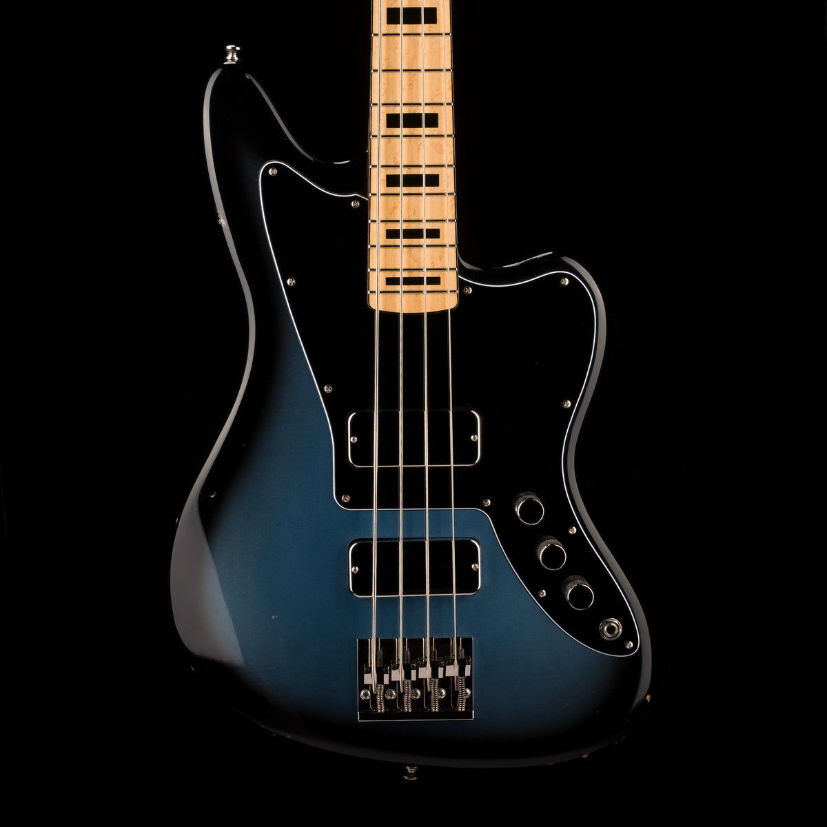 Fano Alt de Facto JM4 Bass Pelham Blue Burst Light Distress with 