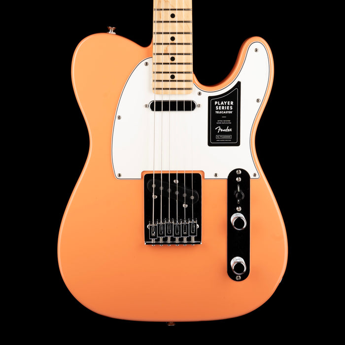 Pre Owned 2022 Fender Limited Edition Player Series Telecaster Pacific Peach With Gig Bag