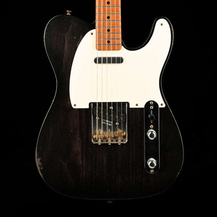 Fender Custom Shop Masterbuilt David Brown 1957 Telecaster Relic Ebony Transparent