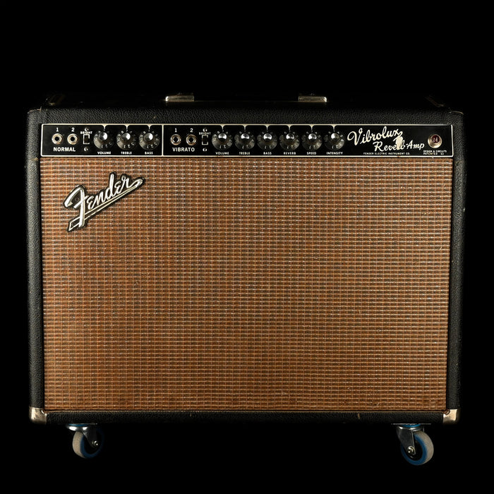 Vintage 1964 Fender Vibrolux Reverb 40-Watt 2x10" Guitar Amp Combo