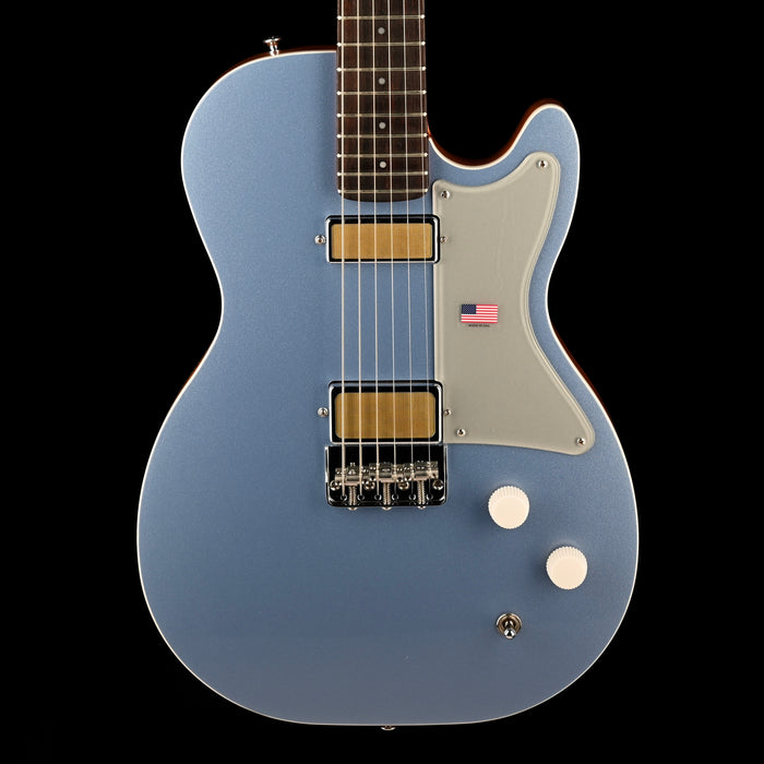 Used Harmony Jupiter Thinline Sky Blue With Mono Soft Case