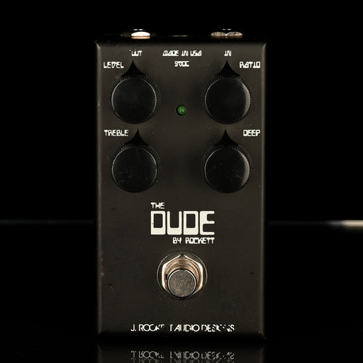 Used J Rockett The Dude Black Overdrive Pedal