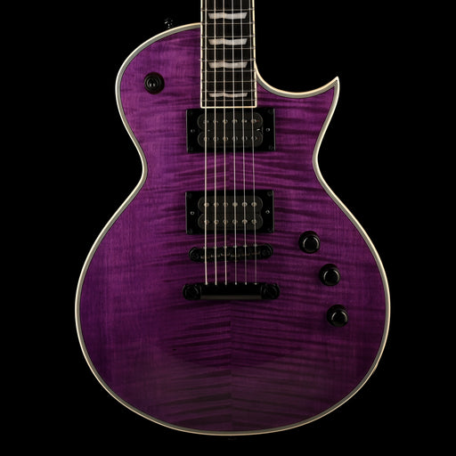 Pre Owned ESP Deluxe LTD EC-1000 Trans Purple With OHSC