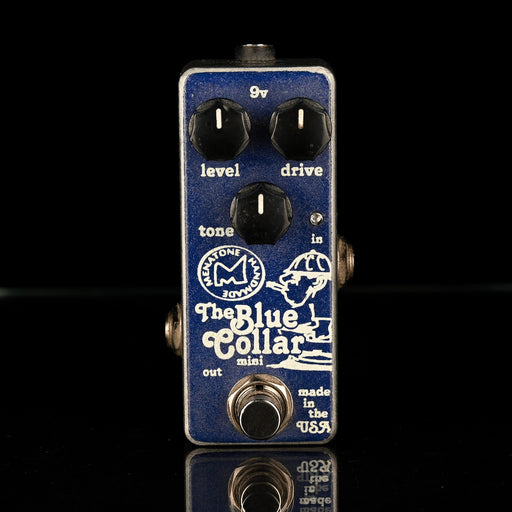 Used Menatone Blue Collar Mini Overdrive Pedal