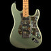 Pre Owned 2006 Fender Reverse Headstock Stratocaster Modified Metallic Green With Gig Bag