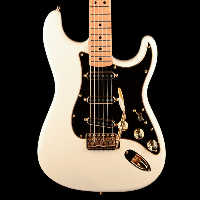 Pre Owned 2007 Fender Special Run Reverse Headstock Olympic White Stratocaster Modified With Gig Bag