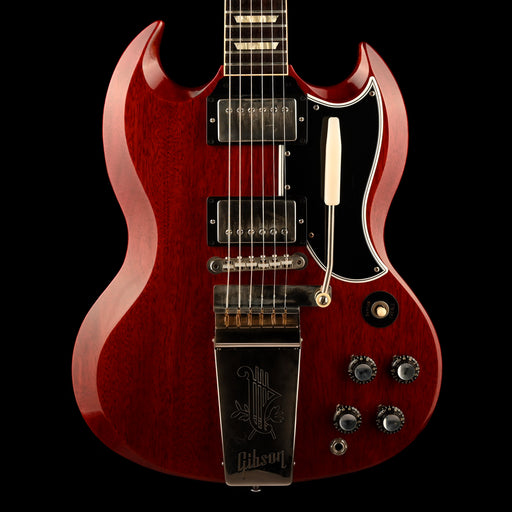 Pre Owned Gibson Custom Shop 1964 SG Standard With Maestro Vibrola VOS Cherry Electric Guitar With OHSC