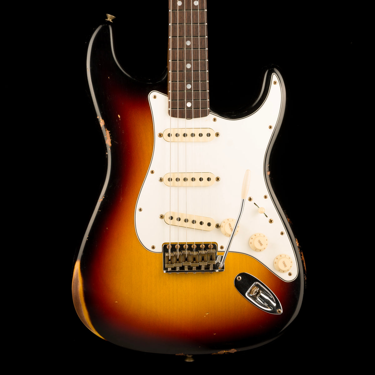 Fender Custom Shop 1964 Stratocaster Relic Faded Aged 3-Tone Sunburst —  Truetone Music