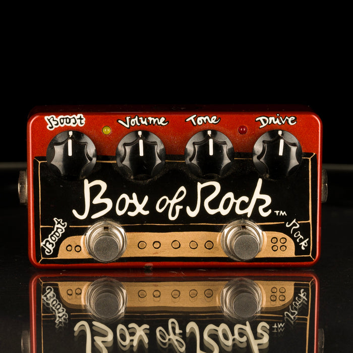 Used ZVex USA Handpainted Box of Rock Overdrive Pedal with Box