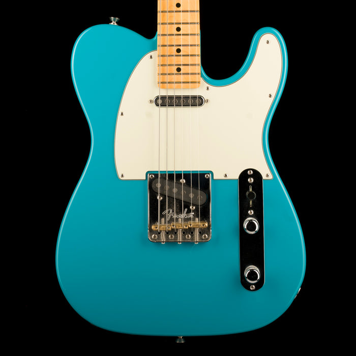 Used Fender American Professional II Telecaster with TV Jones Pickups Miami Blue with OHSC