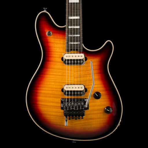 EVH Wolfgang USA 5A Flame Top 3-Tone Burst with Case