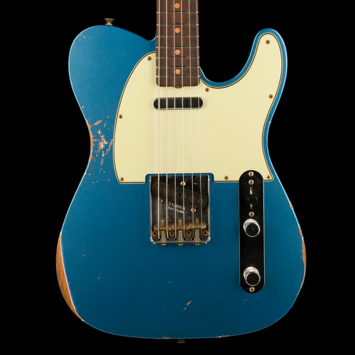 FENDER Fender Custom Shop 1963 Telecaster Relic Aged Lake Placid Blue