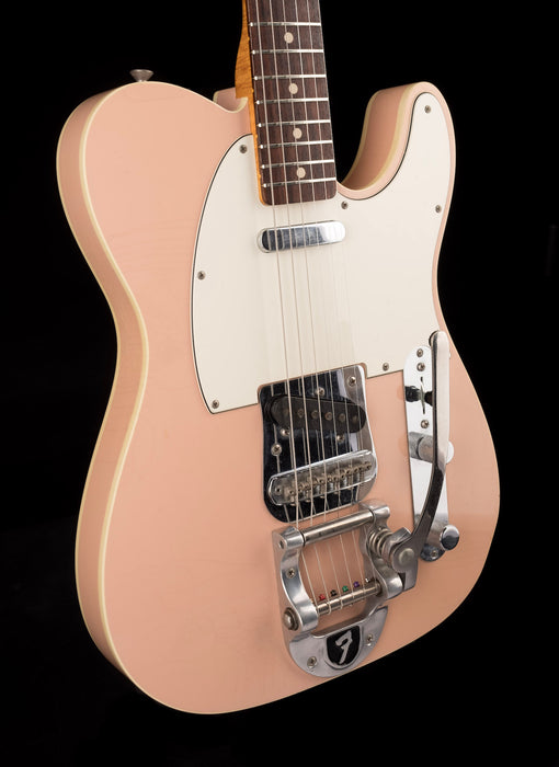 Used Fender Custom Shop Telecaster Custom with Bigsby and Abby Pickups Closet Classic Shell Pink with OHSC