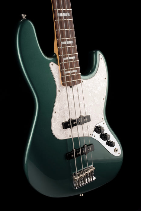 Used Fender Adam Clayton Jazz Bass Sherwood Green Metallic with OHSC