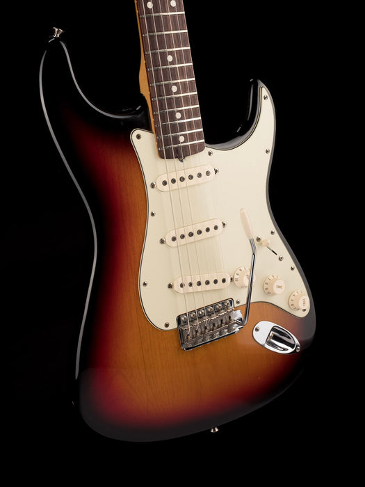 Pre Owned 2007 Fender '62 Hot Rod Reissue Stratocaster Sunburst With Arcane 61 Experience Pickups With OHSC