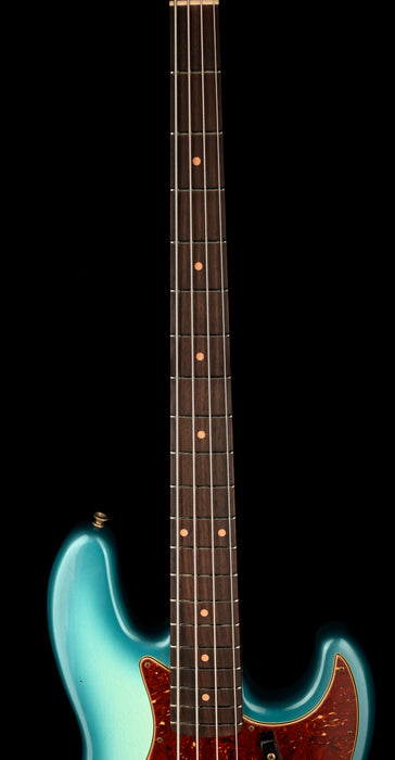 Fender Custom Shop 1962 Jazz Bass Journeyman Relic Surf Blue Burst