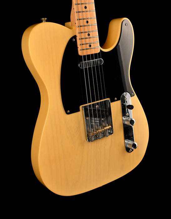 Pre Owned Fender Custom Shop Limited Edition 70th Anniversary 1950 Broadcaster Time Capsule Faded Nocaster Blonde with OHSC