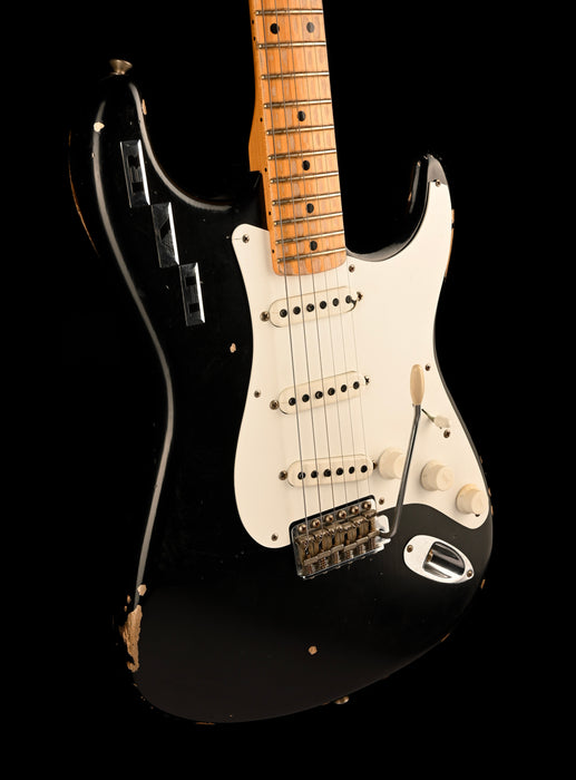 Pre Owned Fender Custom Shop Masterbuilt Dennis Galuszka H.A.R Stratocaster Black With OHSC