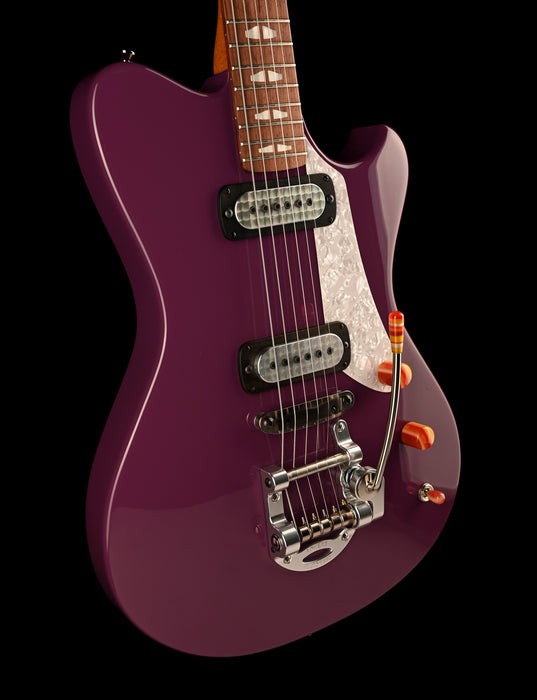 Powers Electric A-Type Aubergine with Softshell Case