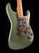 Pre Owned 2006 Fender Reverse Headstock Stratocaster Modified Metallic Green With Gig Bag