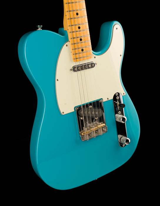 Used Fender American Professional II Telecaster with TV Jones Pickups Miami Blue with OHSC