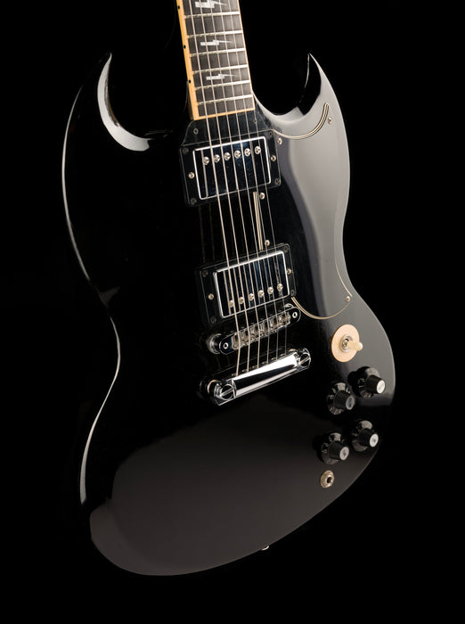 Pre Owned 2010 Gibson Angus Young Thunderstruck Signature SG Ebony With OHSC