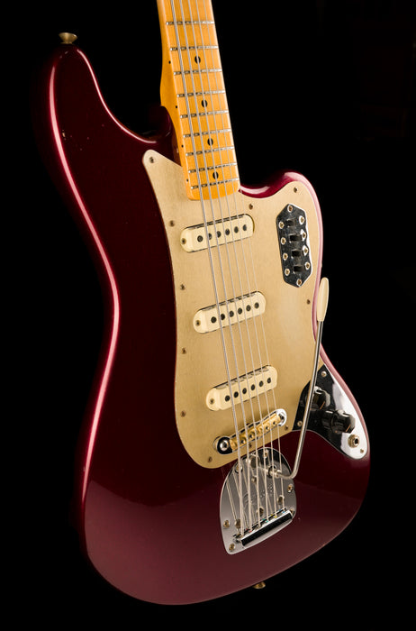 Fender Custom Shop  60's Bass VI Maple Journeyman Relic Oxblood