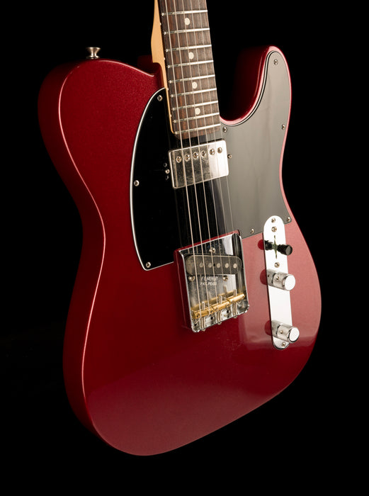 Used Fender American Performer Telecaster HS Aubergine with Upgraded Pickups and Fender Denim Gig Bag