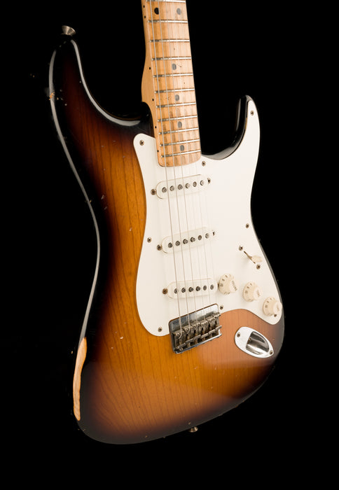 Pre Owned Fender Custom Shop Masterbuilt Stephen Stern '50s Stratocaster 2-Tone Sunburst With OHSC