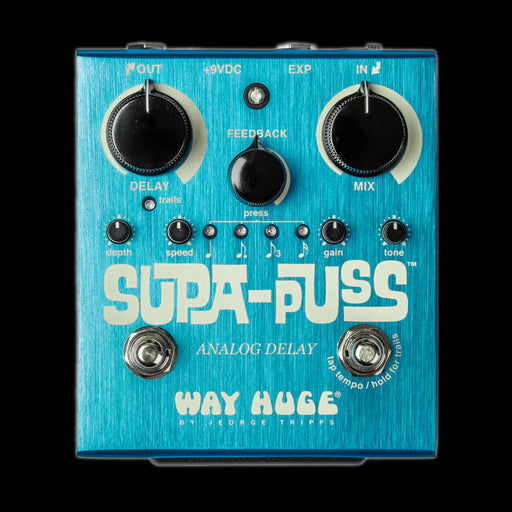 Way Huge WHE707 Supa-Puss Analog Delay Pedal Front