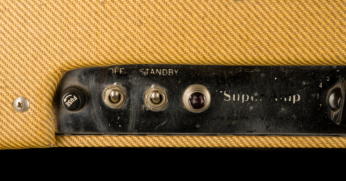 Vintage 1954 Fender Super Guitar Amp Combo - Stephen Stern Collection