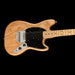 Fender Artist Series Ben Gibbard Mustang Maple Neck Natural Closeup Body Right